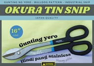 Tin Snip Gunting Yero Metal Sheet Cutter 16" Okura Japan Quality