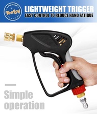 TOOLCY Pressure Washer Gun Short Power Washer Gun Commercial 5000 PSI / 10.5 GPM Sturdy Design for G