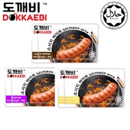 HALAL Dokkaebi Sausage Bite Series Honey Mustard/ Black Pepper/ Tomyum / CRAB STICK KOREAN SPICY 40g