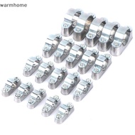warmhome 5Pcs Pipe Clamp With Screw From The Wall Yards Away From The Wall Of The Card Saddle Card Line Pipe Clip 16mm 20mm 25mm 32mm WHE