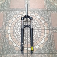 FORK GARPU SEPEDA 27.5 SUNTOUR XCM 28.6mm T.120 HITAM sparepart sepeda termurah