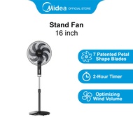 Midea MS1623BT Black Stand Fan 16 Inches