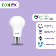 ECOLINK E27 LED Light Bulb 3W 5W 7W 9W 11W 13W 15W 19W SIRIM 2YEAR WARRANTY