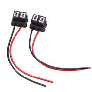 2Pcs Wire Connector H7-4 H7 Female Connector Wiring Harness Angled Ceramic Female Connector with Wir