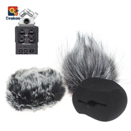 delicatecat0c 1Pc Foam Mic Wind Cover Furry Windscreen Muff For ZOOM H5 H6 Recorder Microphone New