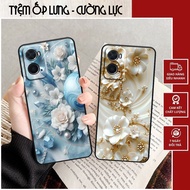Oppo A36 / A76 / A96 case with colorful flower print phone case