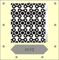 ROLL CAT MOTIF // ALAT PELUKIS DINDING // WALLPAPER // ROLL MOTIF M10