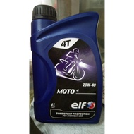 (JREADY STOK MALAYSIA) ELF MOTO 4 20w-40 4T