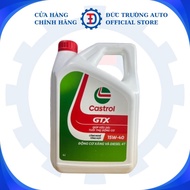 [Hàng chính hãng 100%] Dầu nhớt ô tô Castrol GTX 15w40 can 4L