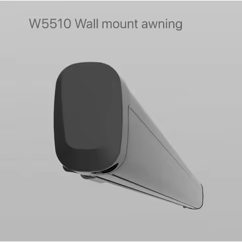 W5510 New Caravan Awning Side Mounted Caravan RV Awning Camper With LED Strip Car Awning
