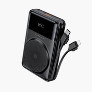 ALPHA·X ALP-10WPD Powerbank 10000mAh PD22.5W built-in cable powerbank [24 Months Warranty]
