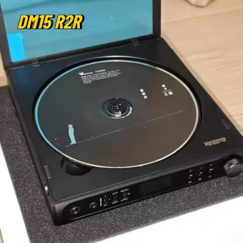 FiiO DM15 R2R Bluetooth CD Player Portable Lightweight Configuration Infrared Remote Control High-de