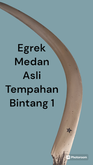 Egrek Medan Asli Tempahan Bintang 1