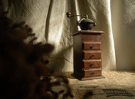 【老時光 OLD-TIME】早期日本儲物收納櫃(非磨豆機)