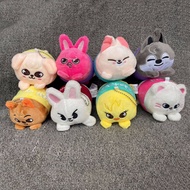 YF Stray Kids STAY THE VICTORY SKZOO Plush Dolls Gift For Girls Bag Pendant Keychain Stuffed Toys For Kids Felix FY