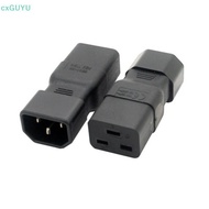[cxGUYU] IEC320 Male C19 to Female C14 Power Adapter Mains Extension Connector  PRTA
