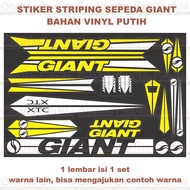 (1 sheet = 1 set) Giant XTC Striping Stickers
