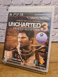 แผ่นเกม PlayStation 3 (PS3)เกม uncharted 3 drake's deception เป็นสินค้ามือสองสภาพดี