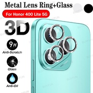 Aluminum Metal + Tempered Glass For Huawei Honor 400 Lite 5G 6.7" ABR-NX1 N31C1 Honor400 400lite Bac