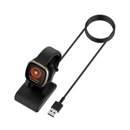 適用fitbit versa4/3手表座充支架sense2磁吸USB充電線桌面數據線