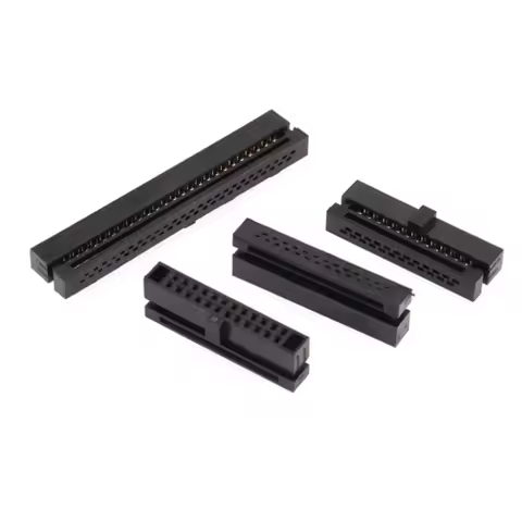 10Pcs/Lot 1.27mm Pitch IDC Female Header Socket Cable Connector Various Pin Options 6P to 50P FC Con