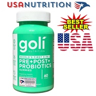 Pre+Post+Probiotics 3:1 Gummies "Goli" 60 tablets: Supports the digestive system, healthy immune sys