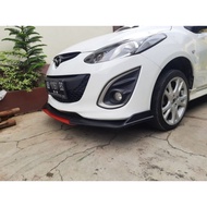 Mazda 2 Bumper Lips Fullset Mazda 2 front winglets