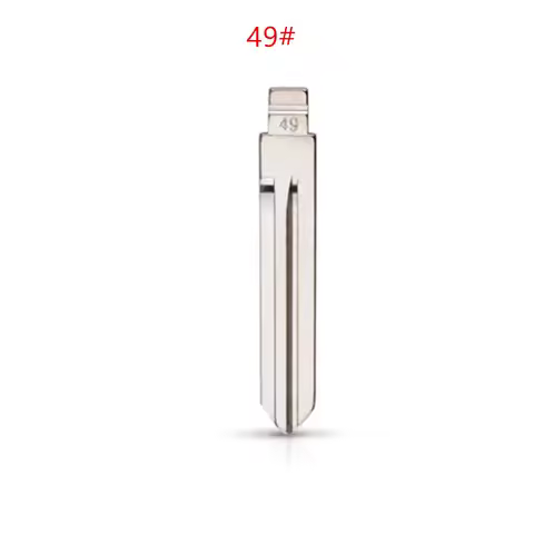 10Pcs/lot NSN14 49# KD Folding Key Remote Key Blank Blade Metal Flip Blade Type # 49 New For Nissan