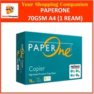 PaperOne Paper One Copier Paper 70gsm A4 (1 Ream) 70g