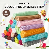 Chenille Stem Pipe Cleaner DIY Flower Craft Fuzzy Wire Bouquet Art
