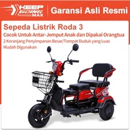 Termurah Keep Going Max- Sepeda roda tiga listrik/Sepeda