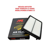 MEAUSU AIR FILTER  MSAF-4H000(28113-4H000)  MODEL:HYUNDAI STAREX 2.5