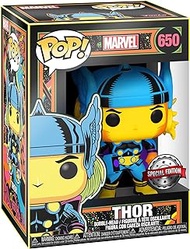 Funko 48847#650 Pop! Marvel Black Light Thor Collectible Figure