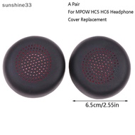 SY  Ear Pads For MPOW HC5 HC6 Headphone Earmuffs Durable Headphone Cover Replacement SY