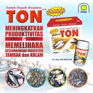 Pupuk TON 3 Kg - TON 3KG PUPUK ORGANIK MURNI PUPUK TAMBAK ORGANIK / Pupuk Tambak Udang Bandeng Pupuk