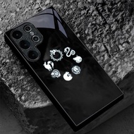 Seven Deadly Sins 01 design Phone Case Glass for Samsung Galaxy S20 S21 S22 S23 S24 S25 Ultra Plus S