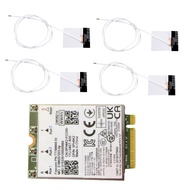 T77W968 DW5821E X20 4G LTE Module Cat16 Gigabit 4G 5420 5424 7424 7400 Laptop +4XAntennas