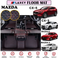 Mazda Car LAXEY Premium Carpet Full Cover Floor mat CX3 CX5 MAZDA 3 MAZDA 2 MAZDA 6