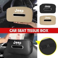 Car Tissue Box Sunshade Visor Seat Backrest Suspension Papper Bag For Jeep Patriot Renegade Wrangler