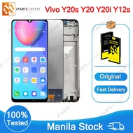 IPARTSEXPERT High Quality LCD For Vivo Y20s Y20 Y20i Y12s LCD Display DIY Cracked Screen Replace