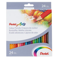Pentel Arts Colour Pencils CB8 12c / 24c