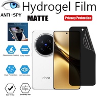 Anti-scratch Spy Matte Hydrogel Film Privacy Screen Protector Vivo X200 X200 Pro X200 Pro Mini