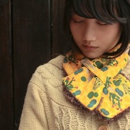 【冬日仙人掌】毛料短圍巾/圍脖