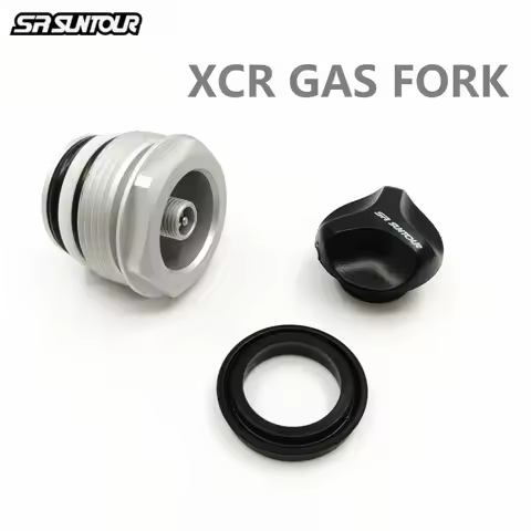 Original Suntour XCR Gas Fork Repair Parts Oil Gas Front Fork Inflation Valve Base XCR Mountain Bike