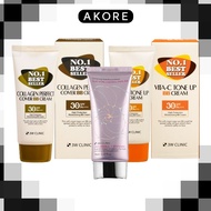 3W CLINIC BB Cream Collection SPF30+ PA+++ Silky Pore Control Snail 70ml Collagen Perfect Cover 50ml