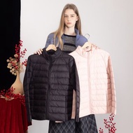 【ICare】基本款 百搭速暖蓬領輕羽絨外套 - 3色(M-L) | 女羽絨