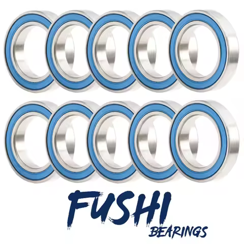 6802RS Bearing 10PCS 15x24x5 mm ABEC-3 Hobby Electric RC Car Truck 6802 RS 2RS Ball Bearings 6802-2R