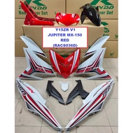 Rapido Cover Set Yamaha Y15ZR V1 V2 Jupiter MX-150 Red Black Blue Accessories Motor Y15 Ysuku Red Y15ZR MX 150