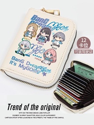 Speedy Shipping Japanese Niche BanG Dream It's MyGO Merchandise Anime Cartoon Student Small Multi-card Card Holder Female Anti-degaussing