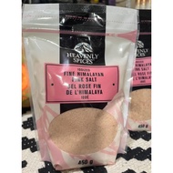 Heavenly Spices Fine Himalayan Pink Salt 450g